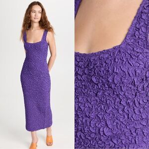MARA HOFFMAN $625 Sloan Dress in purple